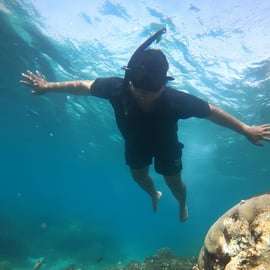 Au départ de Singapour : plongée en apnée et canoë privé sur l'île de Batam