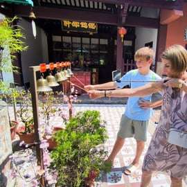 Singapour : Visite à pied du quartier chinois historique avec déjeuner