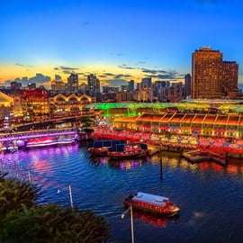 Singapour : Visite touristique nocturne de la ville avec croisière fluviale