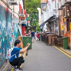 Visite privée de Street Art à Singapour