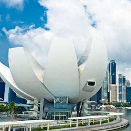 Singapour : billet d'entrée au musée ArtScience