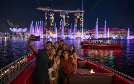 La nuit étoilée de Singapour : Croisière, Garden Rhapsody et Spectra