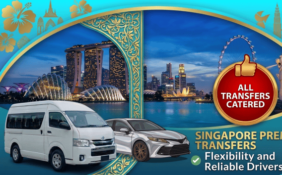Singapour : Transfert privé de l'aéroport Changi SIN au centre-ville