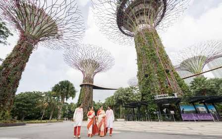 Photographie de Singapour : Marina Bay Sands et Gardens by the Bay