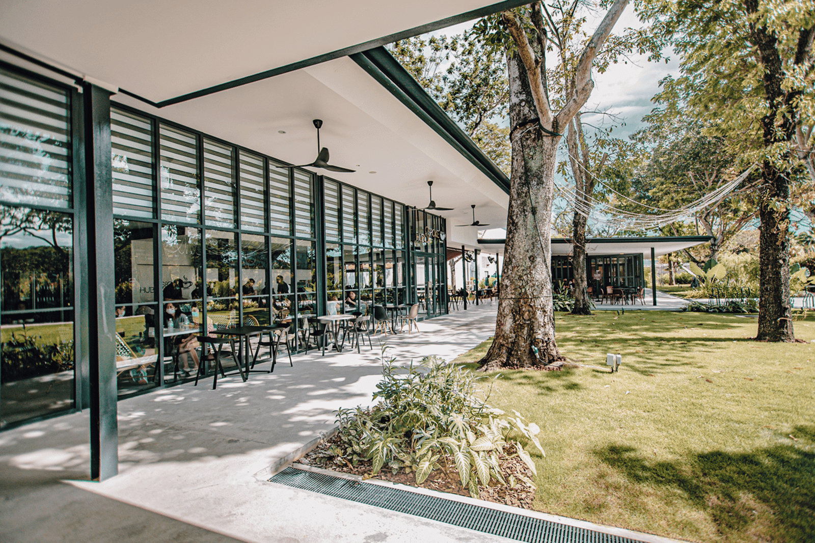 Singapour : Hub & Spoke Changi Airport dans l'espace public