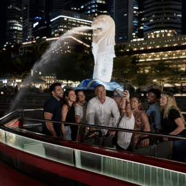 Croisière fluviale nocturne et 2 spectacles + transfert gratuit depuis l'hôtel