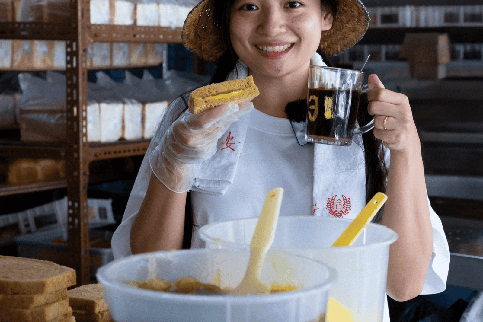 Singapour : visite d'une boulangerie traditionnelle et atelier toast au kaya