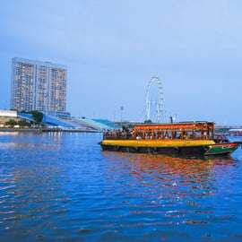 Singapour : croisière fluviale avec transferts à l'hôtel