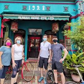 Singapour : Visite culinaire et cycliste : Quartier de Katong
