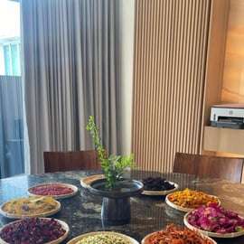 Singapour : atelier thé floral et breloques Flora