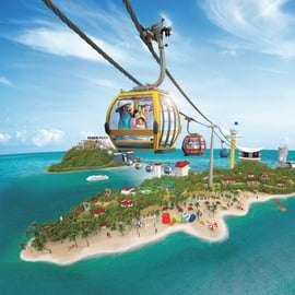 Visite guidée de Sentosa de jour comme de nuit avec 5 attractions