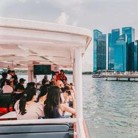 Croisière sur la rivière Singapour, Spectra et spectacle son et lumière Garden Rhapsody